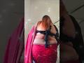 Beautiful Big size nepali mature aunty back saree walking reels❤️❤️❤️ #auntylove #chubbyaunty #saree