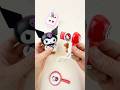 Kuromi Using Hello Kitty Hair Dryer 😳 #shorts #kuromi #hellokitty #sanrio #asmr #satisfying #clay