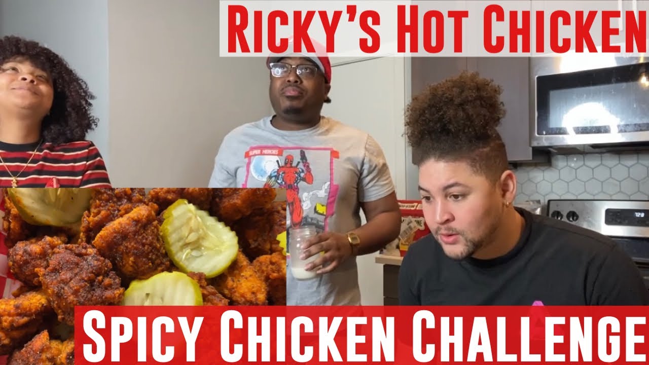 Spicy Chicken Nugget Challenge Ricky’s Hot Chicken YouTube