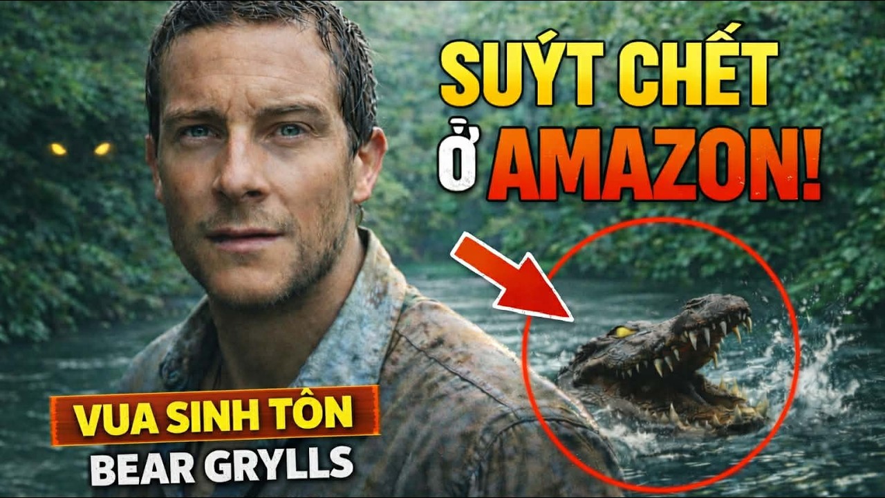 24h Kinh Hoàng Ở Rừng Amazon – Bear Grylls Đối Mặt Tử Thần