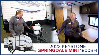 2023 Keystone Springdale Mini 1800BH Travel Trailer Tour by Colton RV & Marine 415 views 4 months ago 5 minutes, 49 seconds
