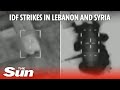 Israel Hamas War: IDF strikes terror infrastructures in Lebanon and Syria