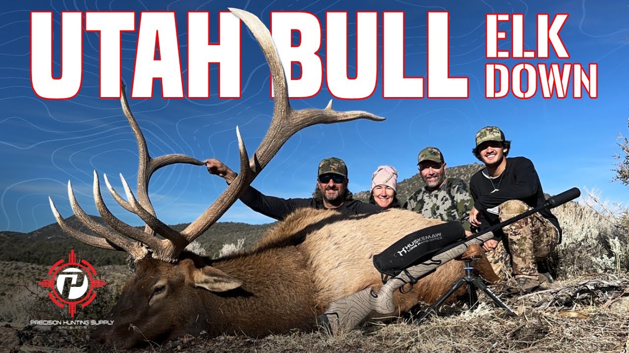 Utah Bull Elk Down | Precision Hunting Supply