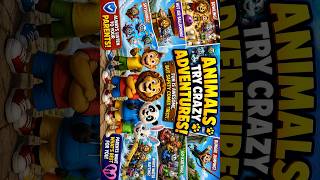 Animals Try CRAZY Adventures! 🦁🐒🐘🎈 | Fun but Stay Safe!