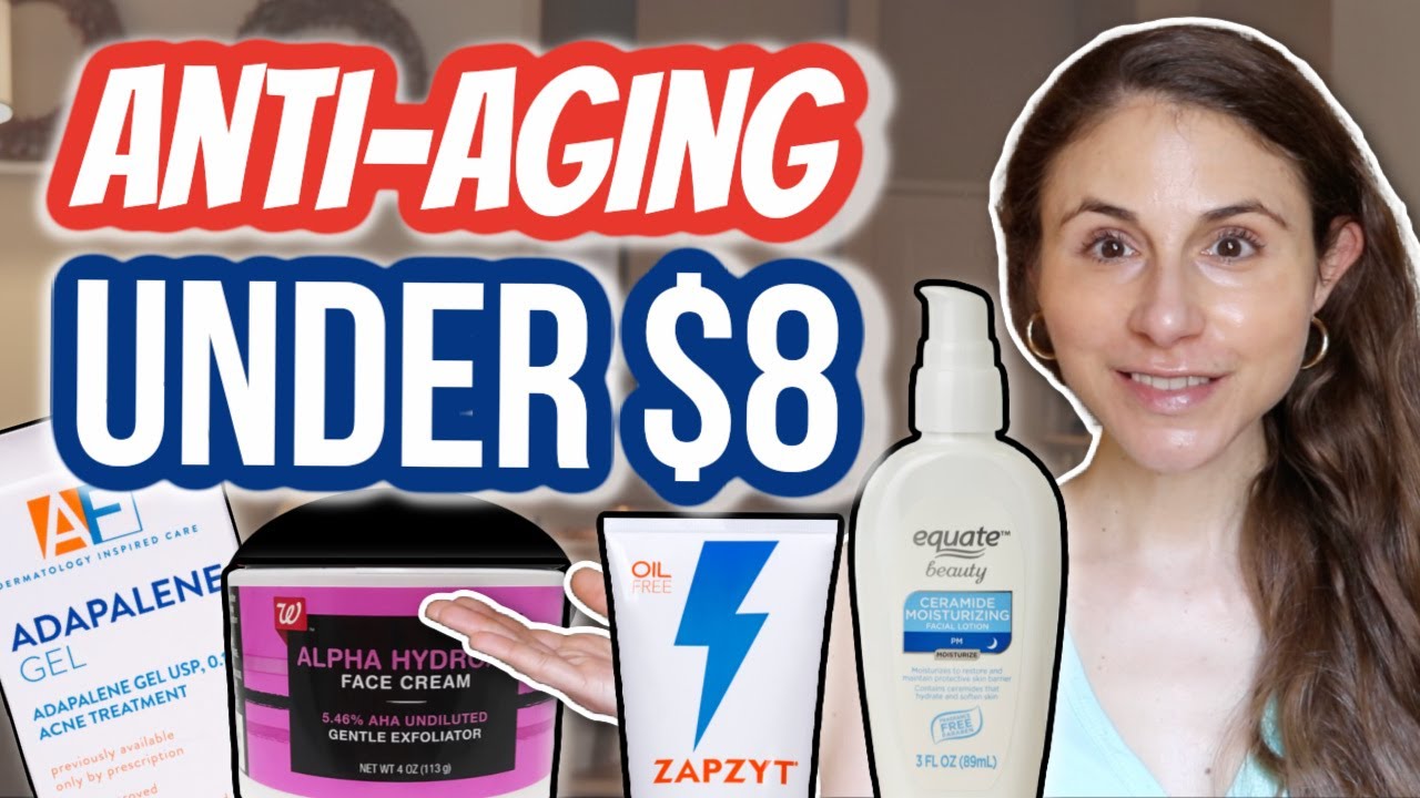 The BEST ANTI-AGING SKIN CARE UNDER $8 | Dr Dray