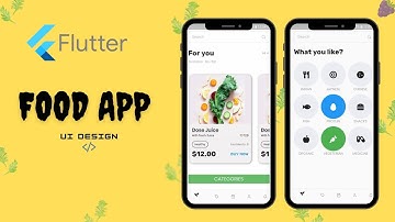 Flutter UI - Food App | Speed Code