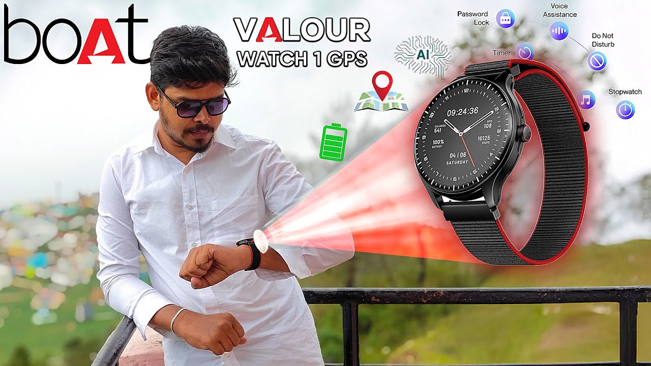 boAt Valour Watch 1 Review in Tamil ⌚ | Inbuilt GPS, AMOLED Display🔥 | Best Smartwatch Under ₹5499?