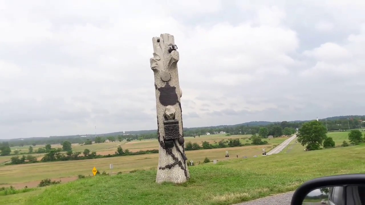 Auto tour Gettysburg Pennsylvania Part 3 Video 65 YouTube