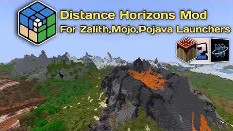 How to Run Distant Horizons Mod on Zalith Mojo PojavLauncher (Step-by-Step Guide)#pojavalauncher