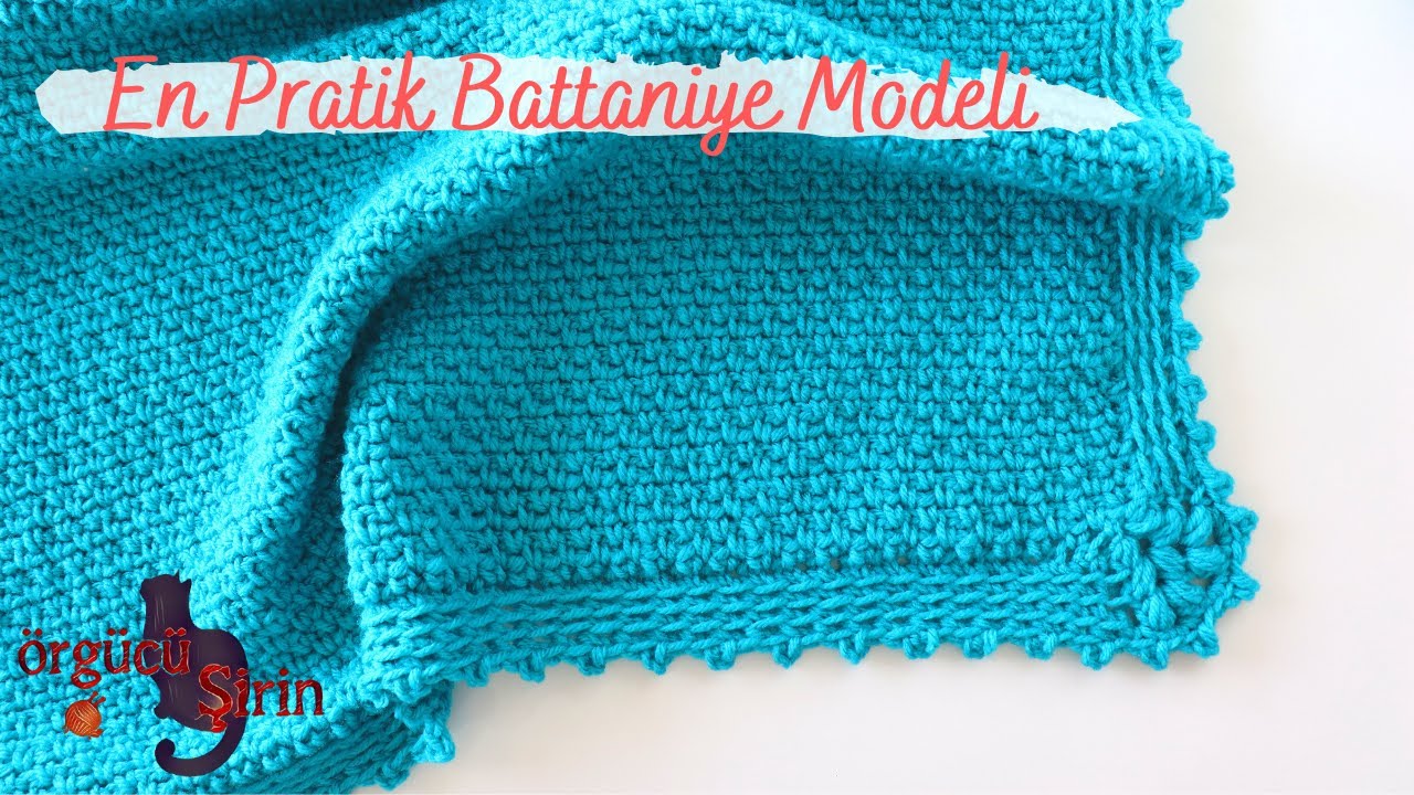 Tığ İşi En Pratik Battaniye Modeli / Örgü Modelleri