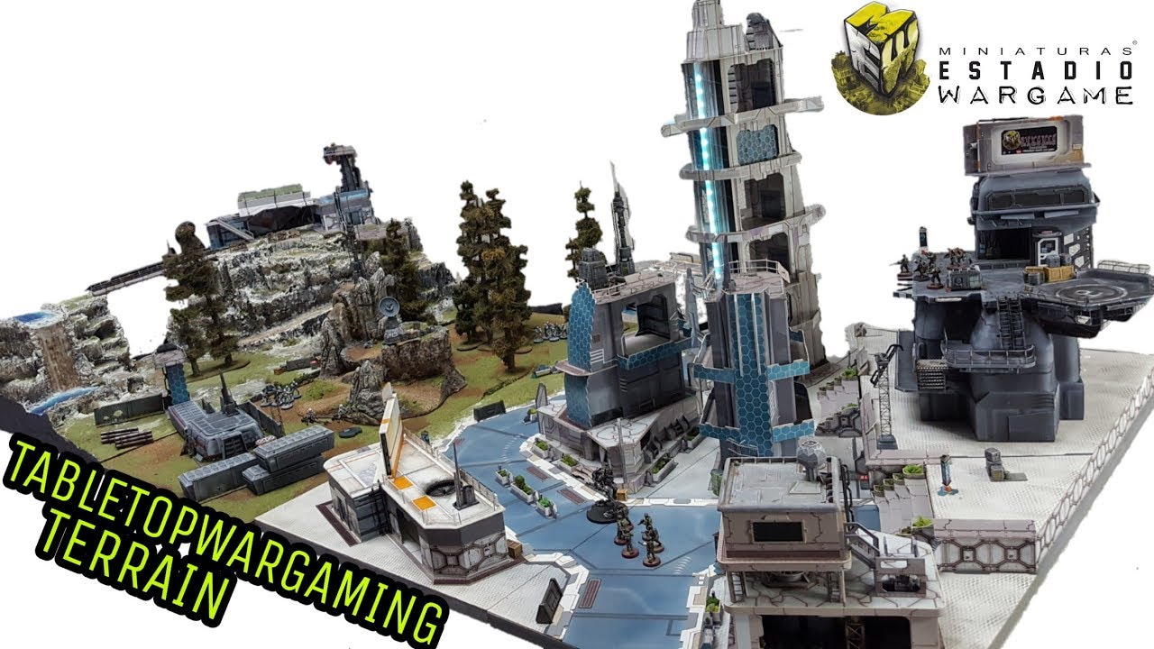 Sci Fi EPIC TERRAIN Tabletopwargaming STAR WARS legion , Infinity YouTube