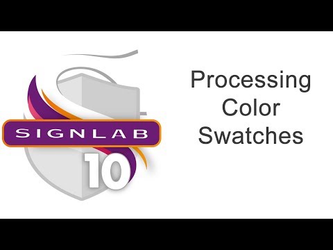 Processing Color Swatches