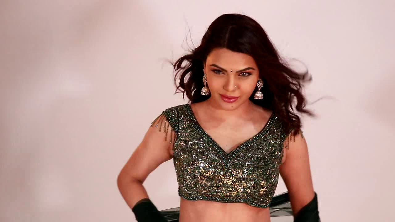 SherlynChopra BOLD GLAMOUR PHOTOSHOOT FOR DANDIYA salman khan song