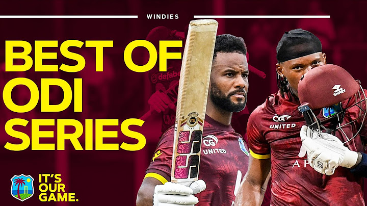 Hope's Elegant Ton | Carty & King's Heroics | Livingstone & Lewis' Power | West Indies v England ODI