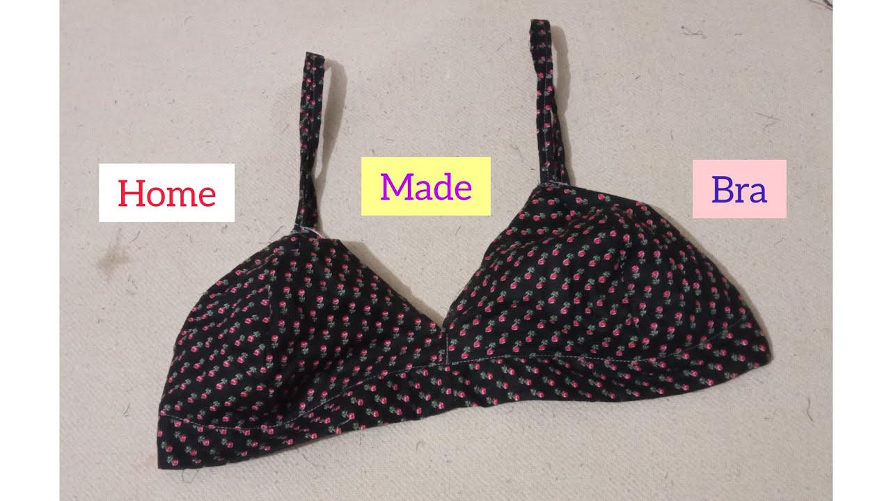 Soft Cotton Bra Cutting and Stitchingcotton bra YouTube