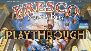Fresco Board Game (Mega Box) | Playthrough