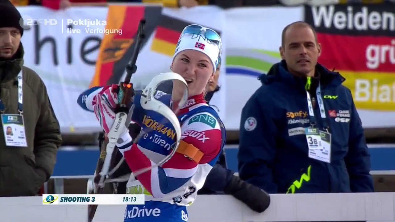 Damen 10 km Verfolgung Pokljuka 2016