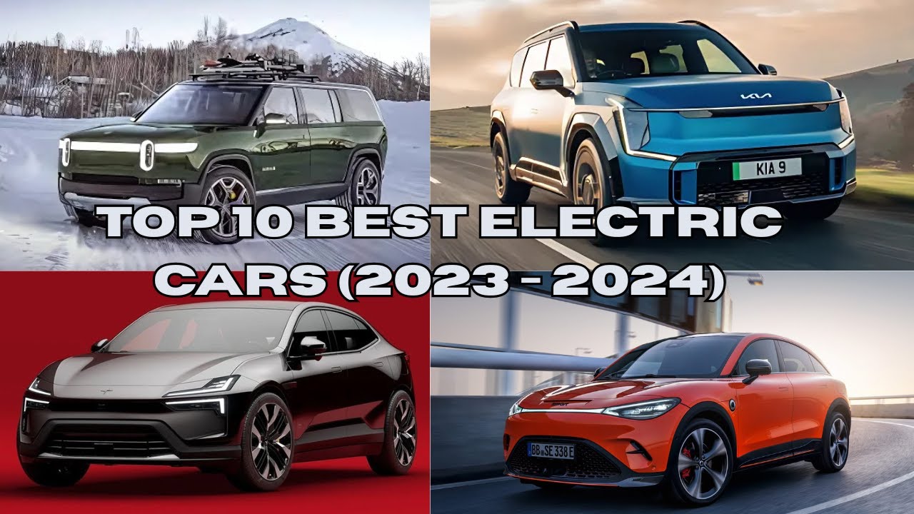 TOP 10 BEST ELECTRIC CARS 2023 2024 - YouTube