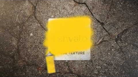 Spray Paint Logo Reveal After Effects Template