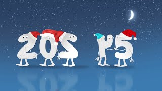 Goodbye 2024, Welcome 2025 Happy New Year 2025 V2 Animation