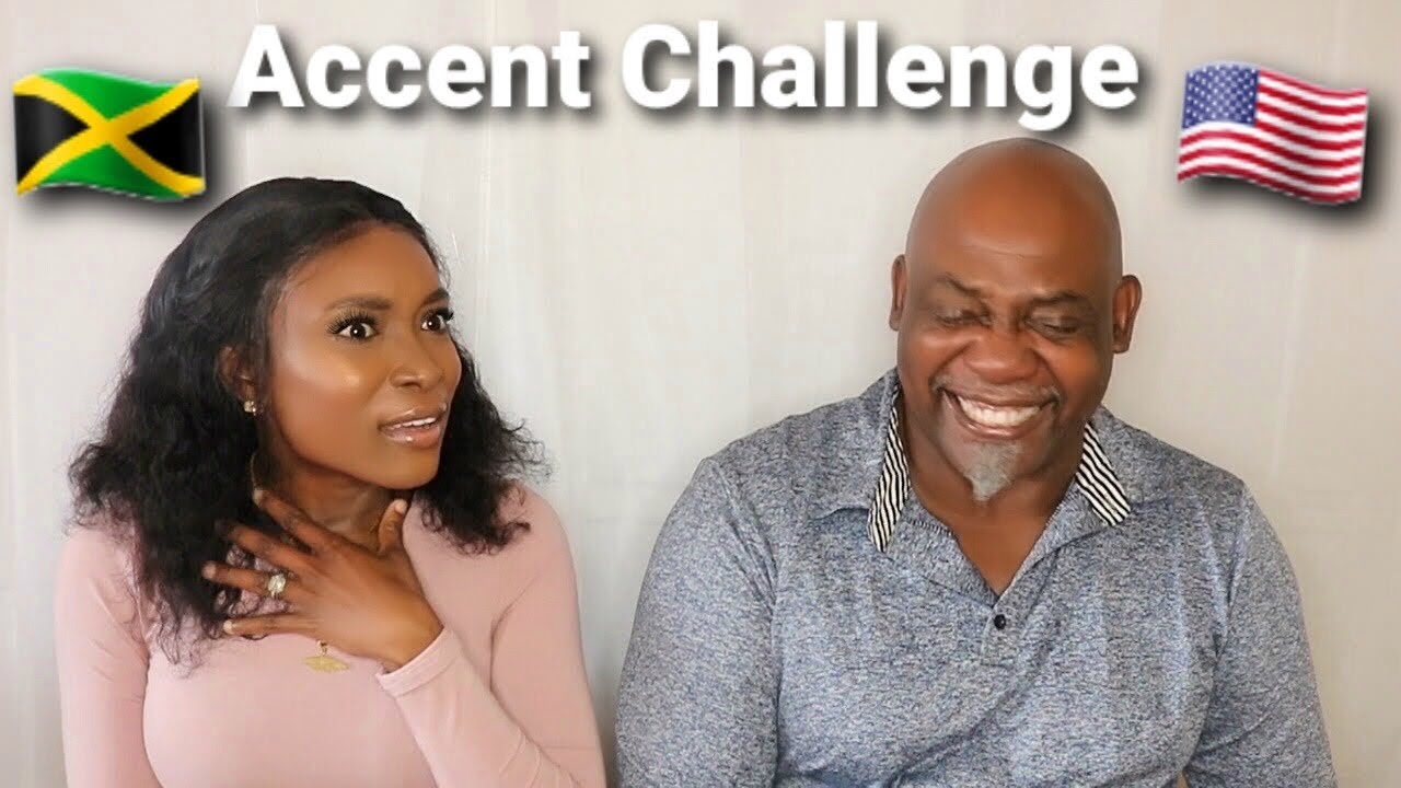 JAMAICAN VS AMERICAN ACCENT CHALLENGE YouTube