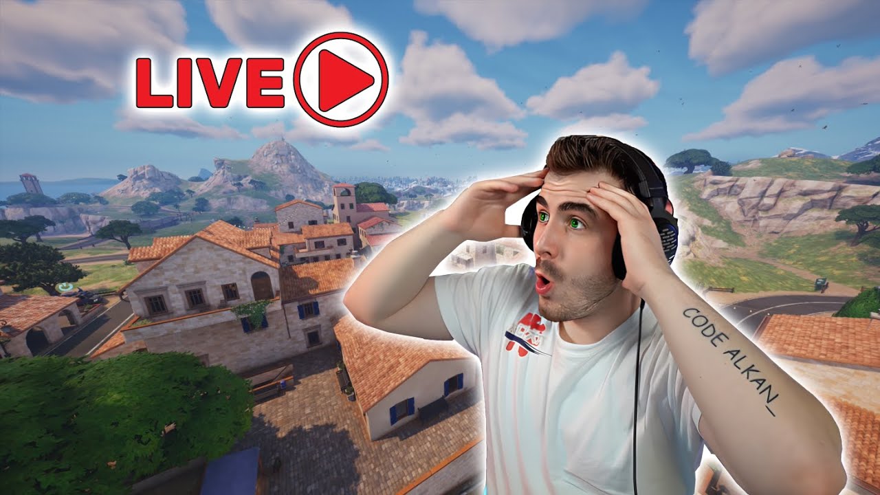 🔴⚫️[ZÁZNAM] ŽIVĚ [2K]  -  Fortnite MASTER !  || ALKAN.SHOP ||