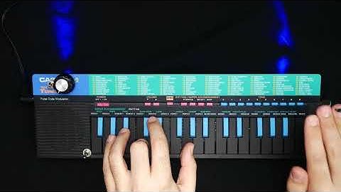 Circuit Bent Casio SA-9 // Brief demo video // Gleix Devices