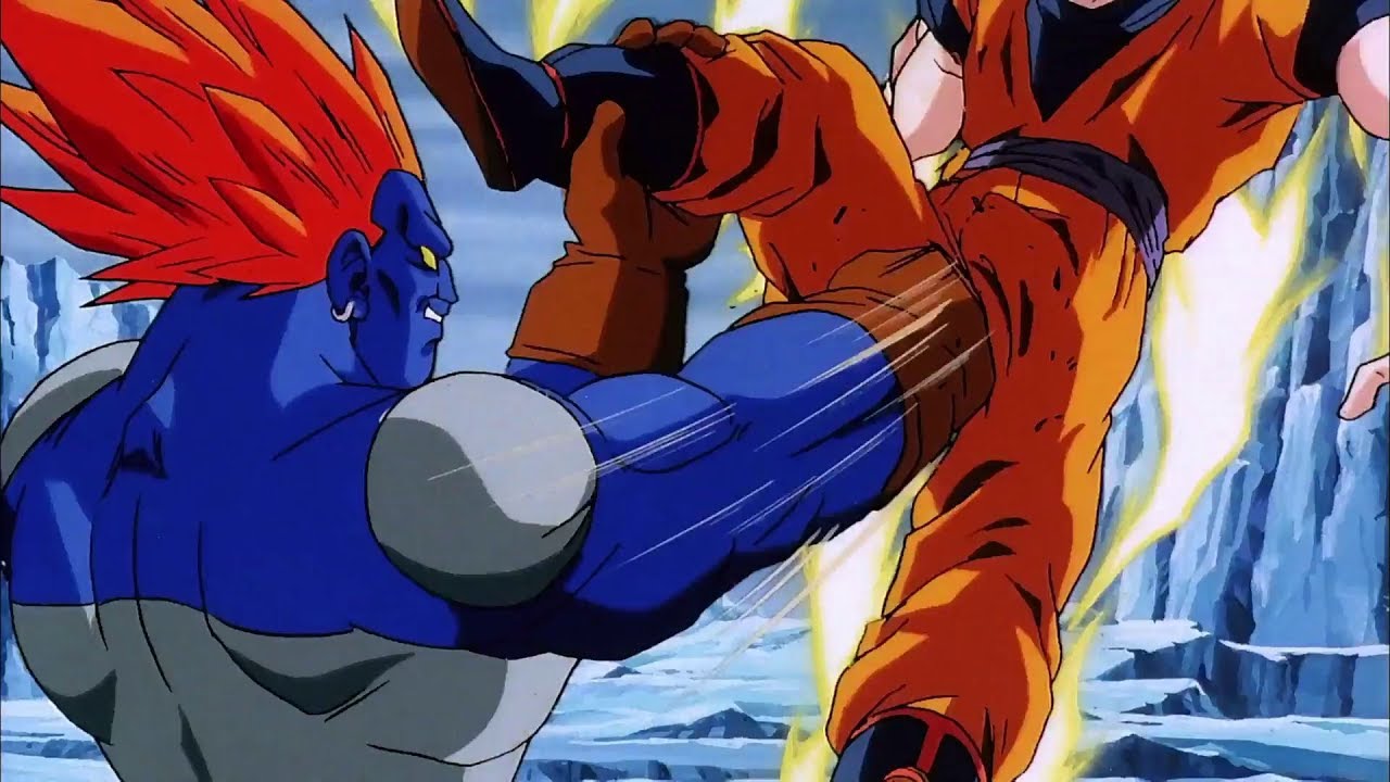 Goku es golpeado por el Super Andriode 13 - YouTube
