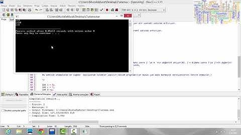 C Programlama Dersleri 5   Atamalar,Artırma,Azaltma İşlemleri