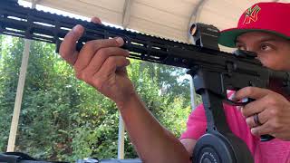 Glock 9mm 50 round drum review (ProMag vs. RWB Korean)