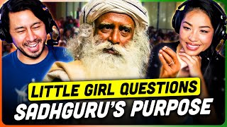 Little Girl Questions Sadhguru's Purpose REACTION! | Being Enlightened