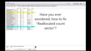 How To Fix Reallocated Count Sector