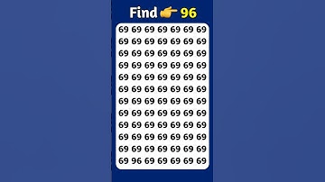Find The Odd Number 96 #findtheoddnumber #shorts #maths #riddle #puzzle #viral #viralshorts #quiz