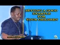 Setting a good example for your children  rev fred njau