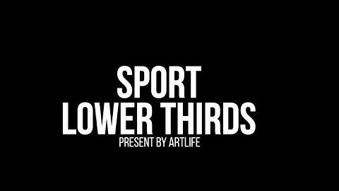 Sport Lower Thirds | FCPX & Apple Motion