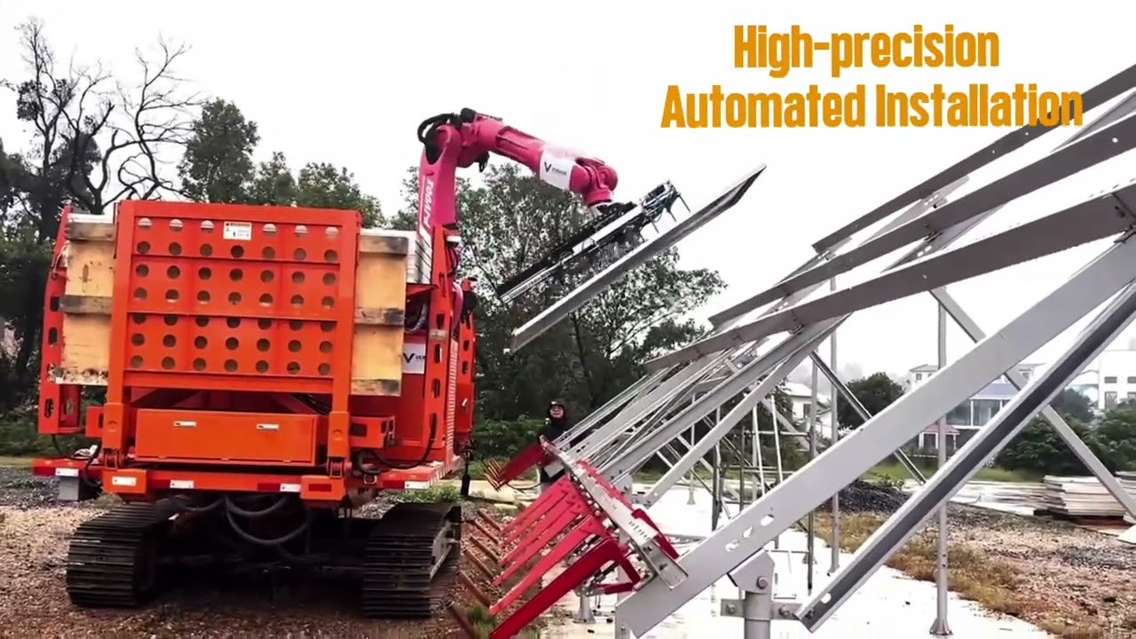 VERDION | Robotics - Smart Autonomous Solar PV Installation Robot for Fixed-tilt racks