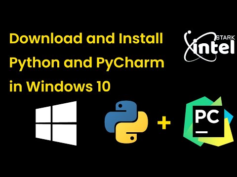 Download and Install Python & PyCharm in Windows 10