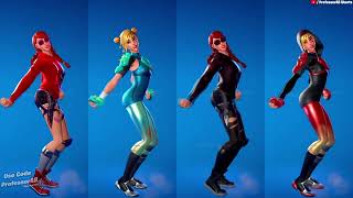 Fortnite Mine Emote With Summer Fable Moxie Skin Thicc Who Won ?