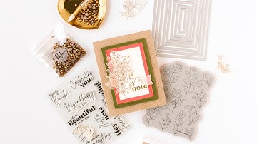 Adding Color and Detail Using Die Cuts With Carissa Wiley