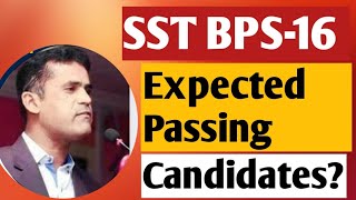 SST BPS16 || Expected Passing Candidates ? || SPSC Test