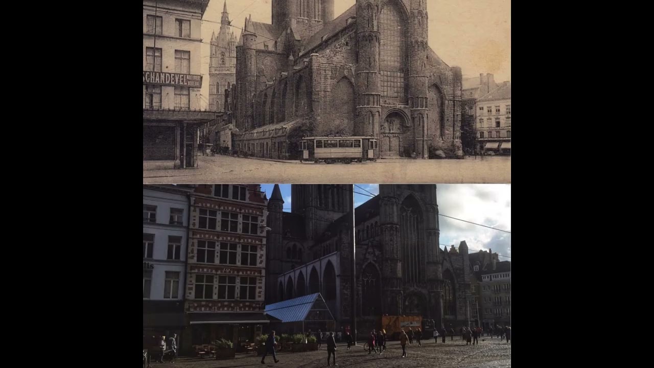 Gent vroeger en nu 📸📷📸😎👍