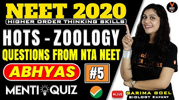 NEET Biology MCQ Mock Test Practise #5 from Abhyas App | Crash Course NEET 2020 Preparation | G.Goel