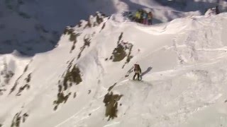 Run Camille Armand (FRA) - 3rd place - Vallnord Arcalís - Swatch Freeride World Tour 2016