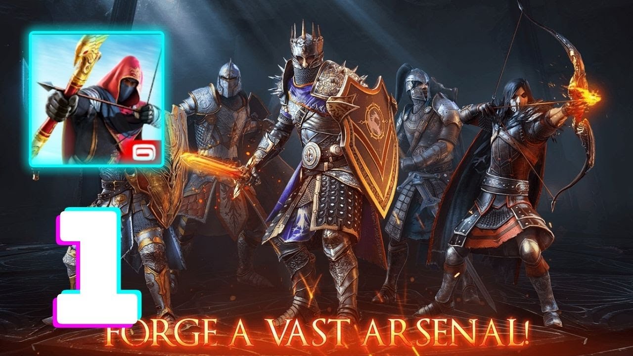 Iron Blade Medieval Legends RPG Gameplay Walkthrough Part 1 - (iOS, Android)