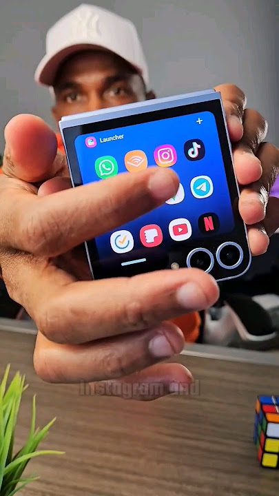 How to add more apps to the cover screen on Samsung Galaxy Z Flip 6