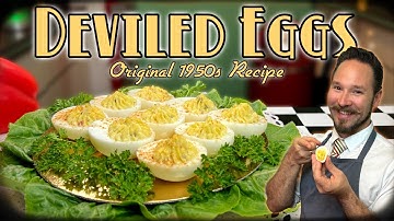 Original Deviled Eggs Recipe | A Vintage 1950s Party Classic
