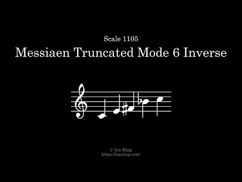 Scale 1105: Messiaen Truncated Mode 6 Inverse