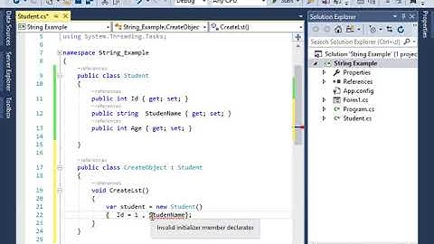 C# Object Initializer Syntax