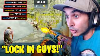 Summit1g's CS2 Team's Biggest Challenge vs High Rated Players