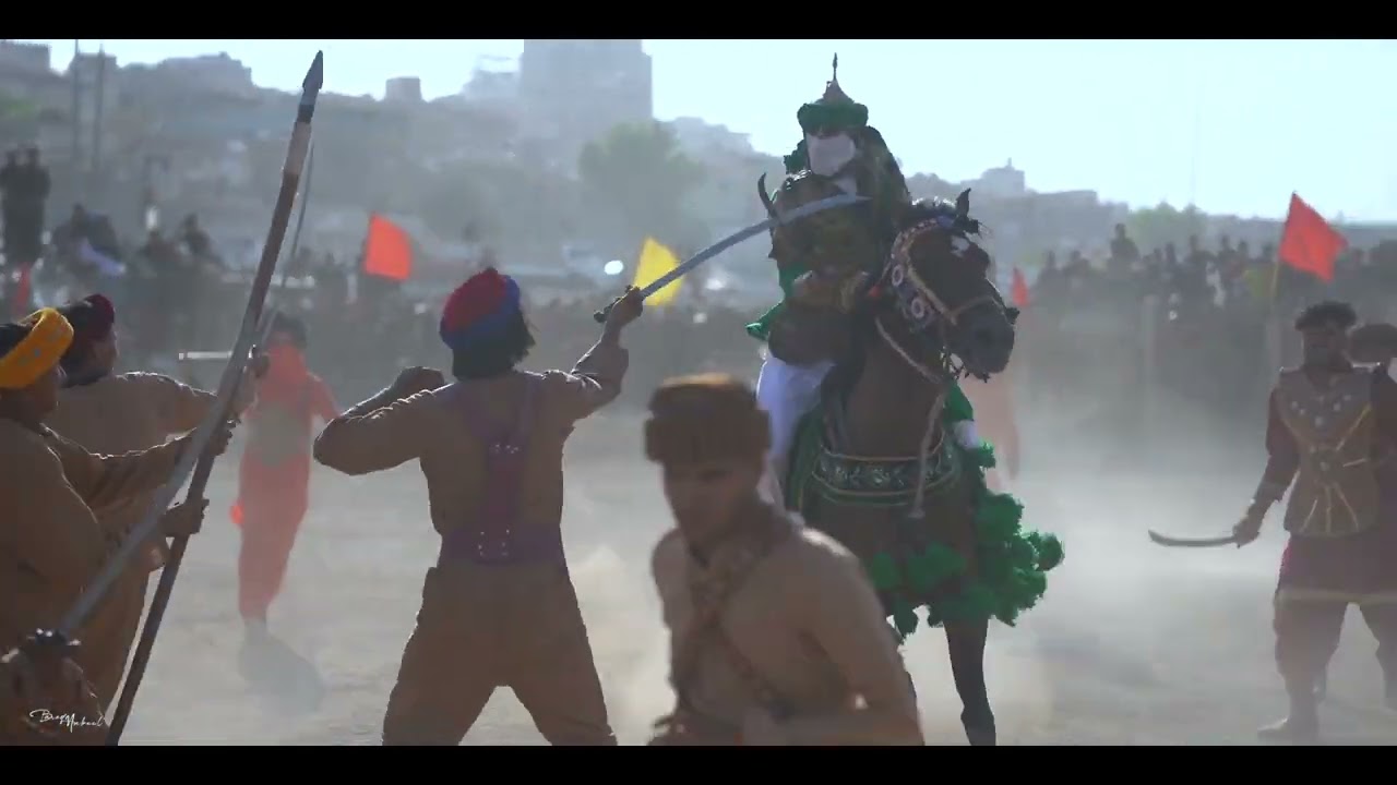 واقعة الطف // مقتل علي ابن الحسين علي الاكبر // هيئة النجف الاشرف لتمثيل واقعة الطف